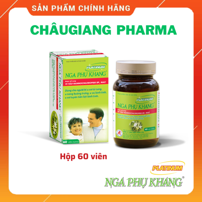  Nga Phụ Khang Platinum (1 lọ x 60 viên) - Mua 06 lọ tặng 01 lọ